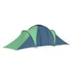 6-Person Blue/Green Camping Tent - Image 3