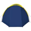 4-Person Camping Tent Navy/Yellow - Image 4