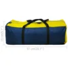 4-Person Camping Tent Navy/Yellow - Image 8