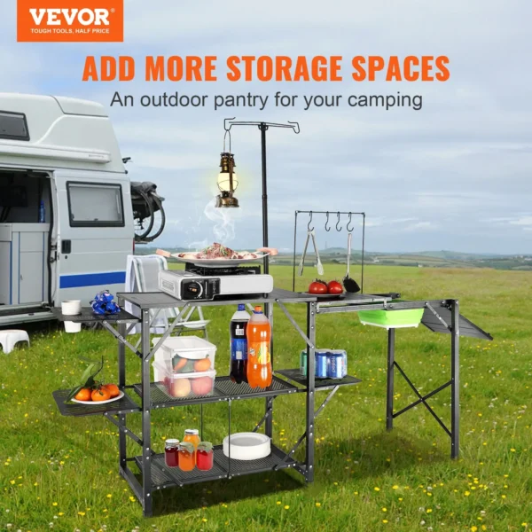 Portable Camping Kitchen Table