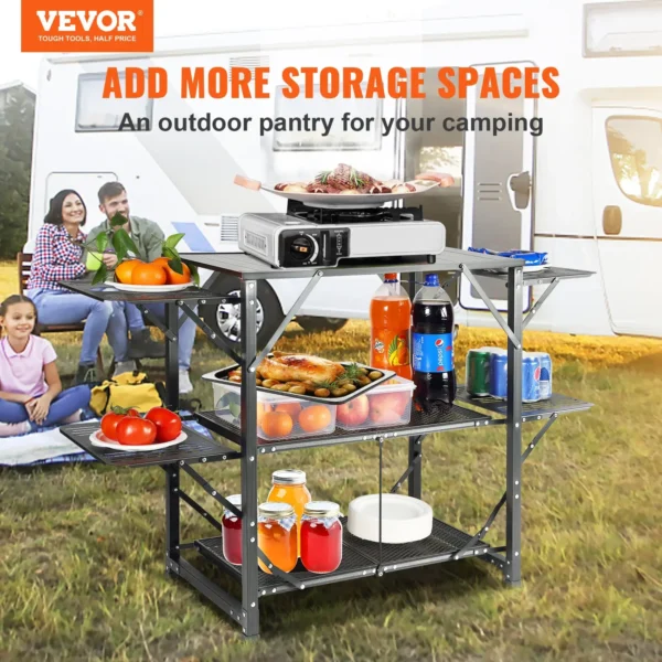 Portable Camping Kitchen Table