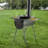 Portable Alloy Steel Wood Stove - Image 7